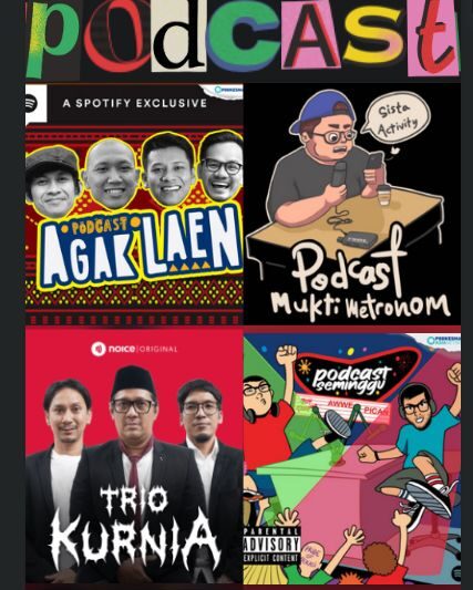 Podcast Lokal yang Inspiratif dan Menghibur